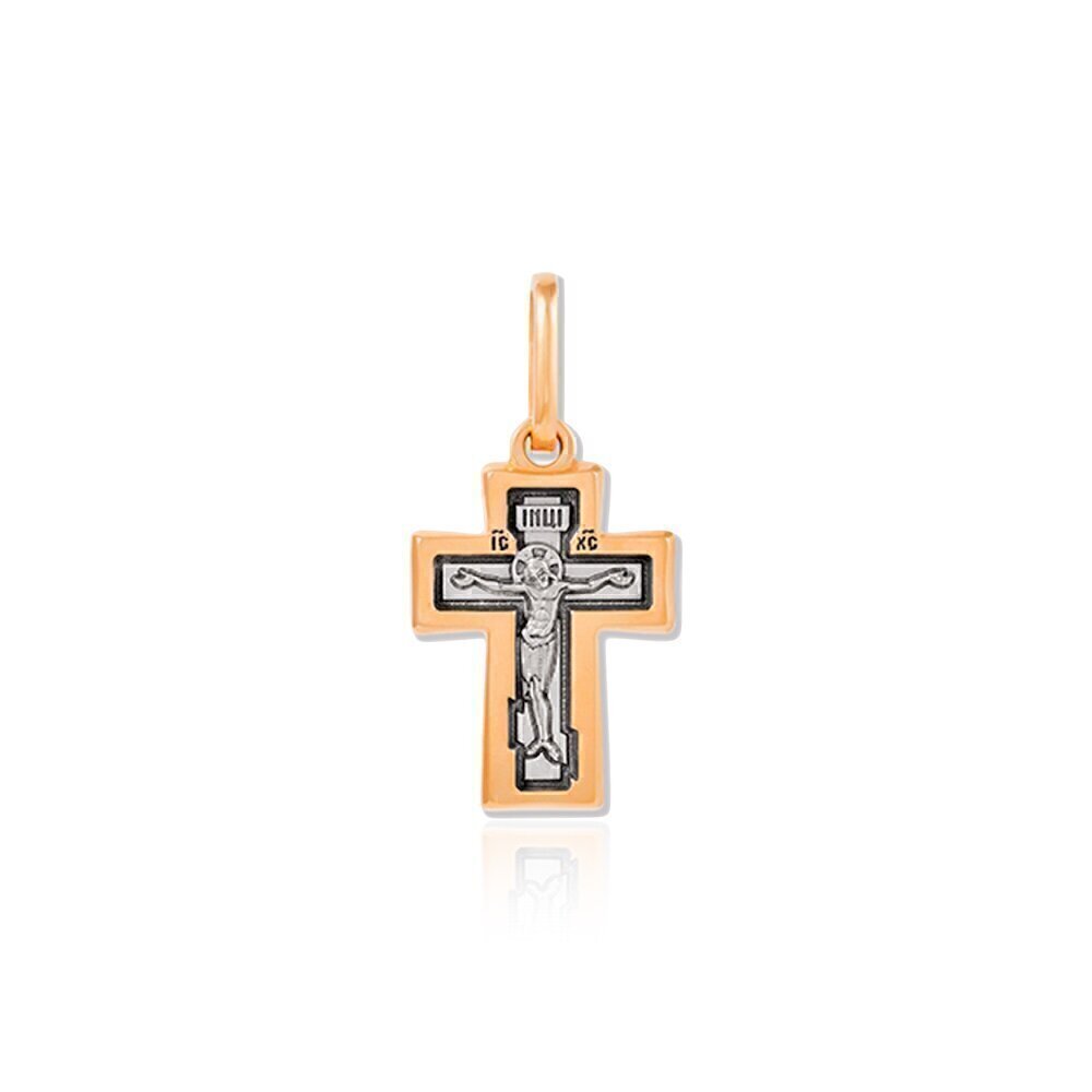 Купить Крест из серебра "Помилуй Мя Грешного" (2677)
